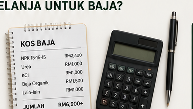 Nota kos baja dan kalkulator